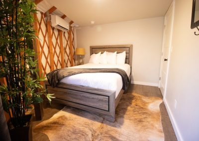 Escalante Yurts Cedar Yurts bedroom