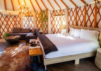 Escalante Yurts Luxury Yurts Willow Main Room 2