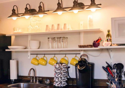 Escalante Yurts Luxury Yurts kitchenette 1