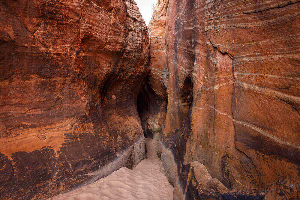Escalante Yurts Plan Your Visit Zebra Tunnel