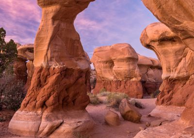 Escalante Yurts recreation devils garden arch