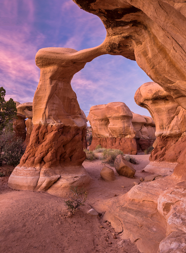 Escalante Yurts Plan Your Visit recreation devils garden arch