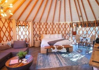 Luxury Yurt Camping