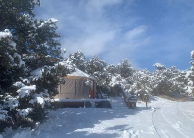 Escalante Yurts are open all year round.