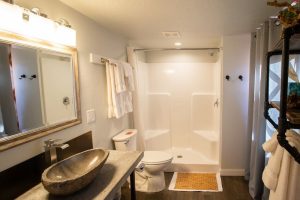 Check Out All the Amenities of a Stay with Escalante Yurts 3 A hot shower at your stay with Escalante Yurts