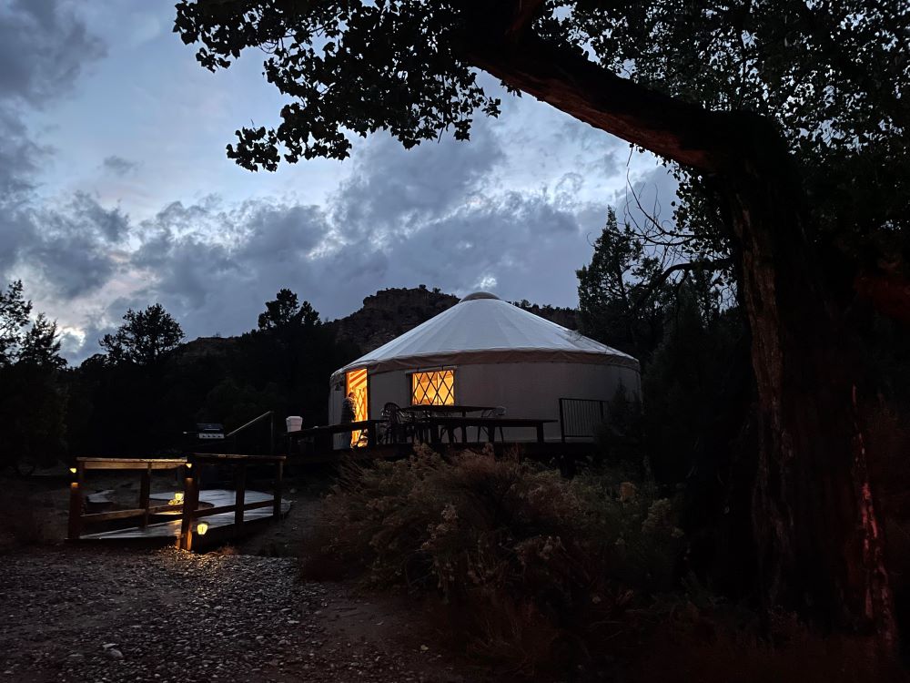 Escalante Yurts near the Grand Staircase Escalante