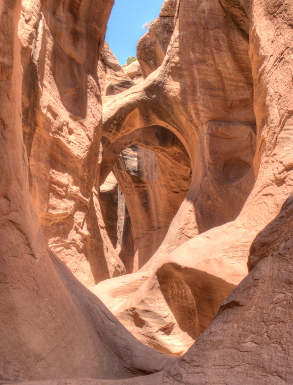 Peekaboo Slot Canyon, a hiker's paradise in southern Utah