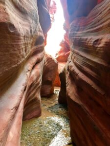 Family fun includes slot canyons