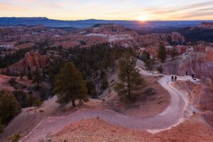 Sunset Point in Bryce Canyon National Park