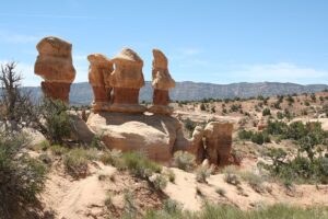 Devil's garden is a very romantic Southern Utah destination
