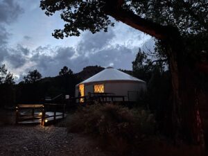 Escalante Yurts is a romantic Southern Utah destination