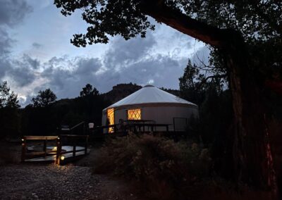 Escalante Yurts is a romantic Southern Utah destination