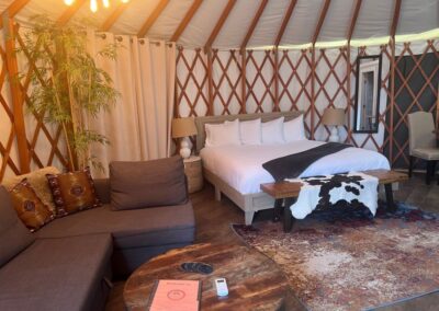 Escalante Yurts have a size for every size of group getaway.