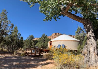 Escalante Yurts is a great choice for your group getaway.
