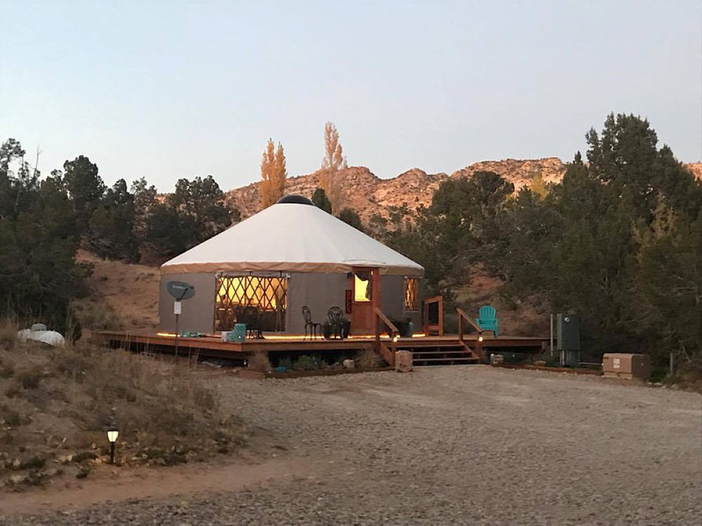 Complement your ATV and side-by-side adventures with a stay at Escalante Yurts