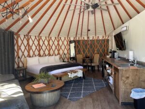 Romantic Yurt Getaways in Southern Utah for Couples Who Want Something Different 3 Escalante Yurts has all the amenities for romantic yurt getaways